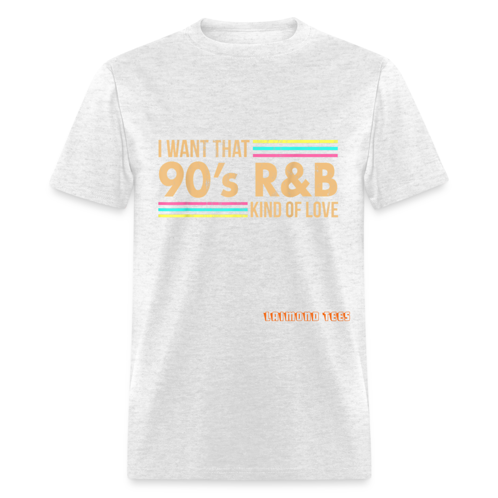 90s R&B Unisex Classic T-Shirt - light heather gray