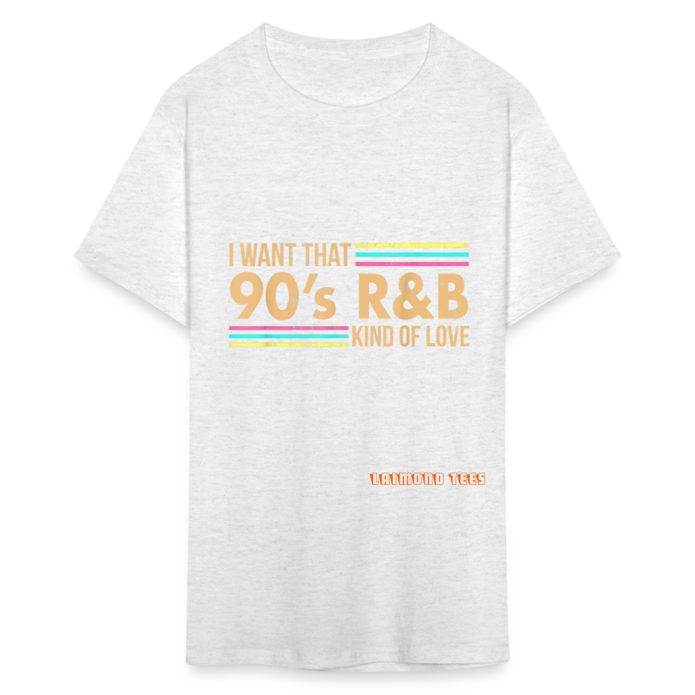 90s R&B Unisex Classic T-Shirt - light heather gray