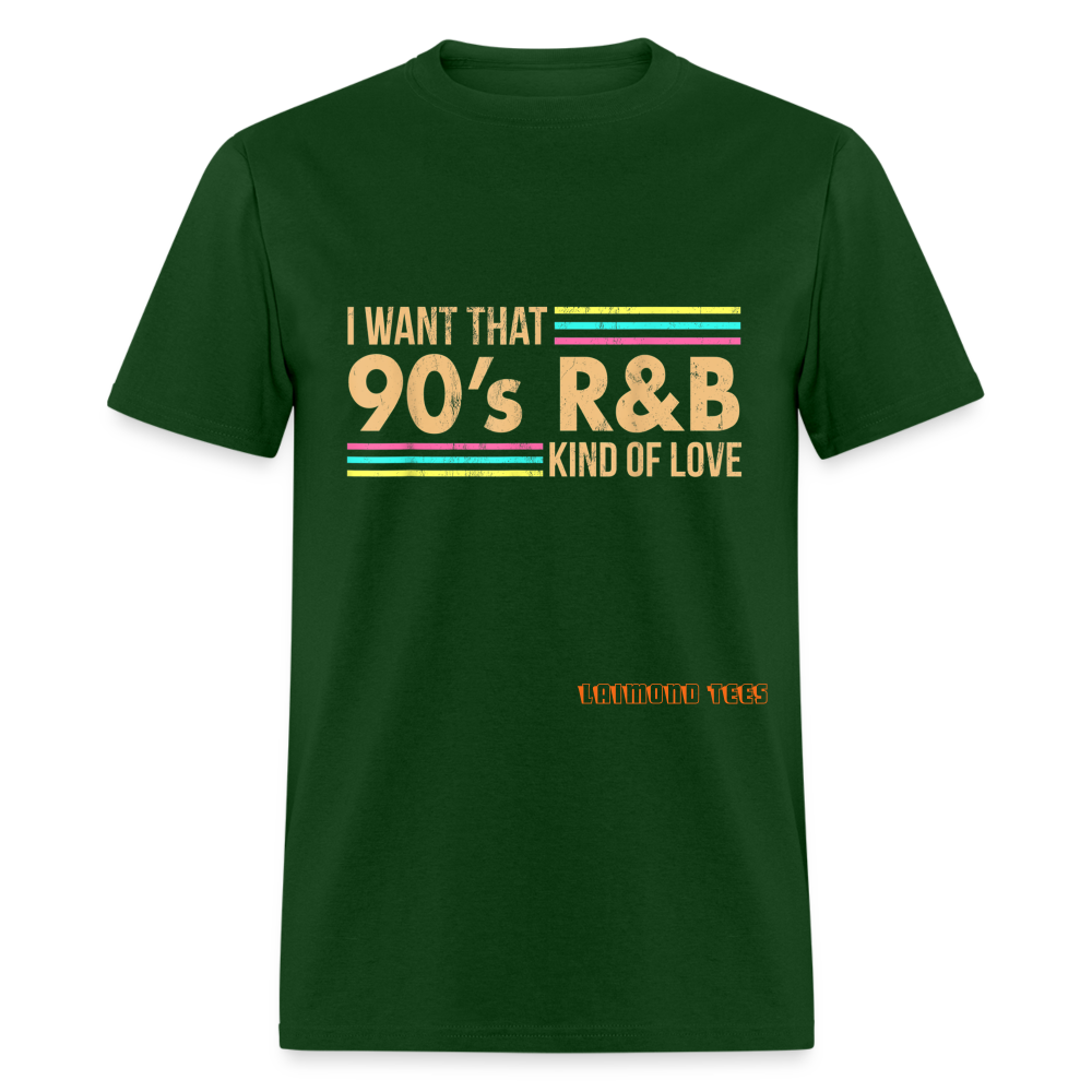 90s R&B Unisex Classic T-Shirt - forest green