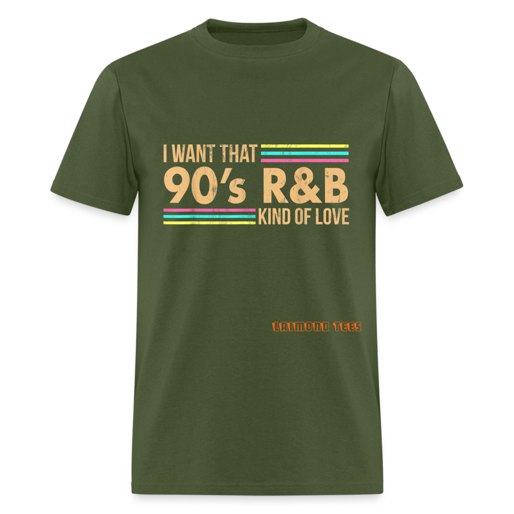 90s R&B Unisex Classic T-Shirt - military green