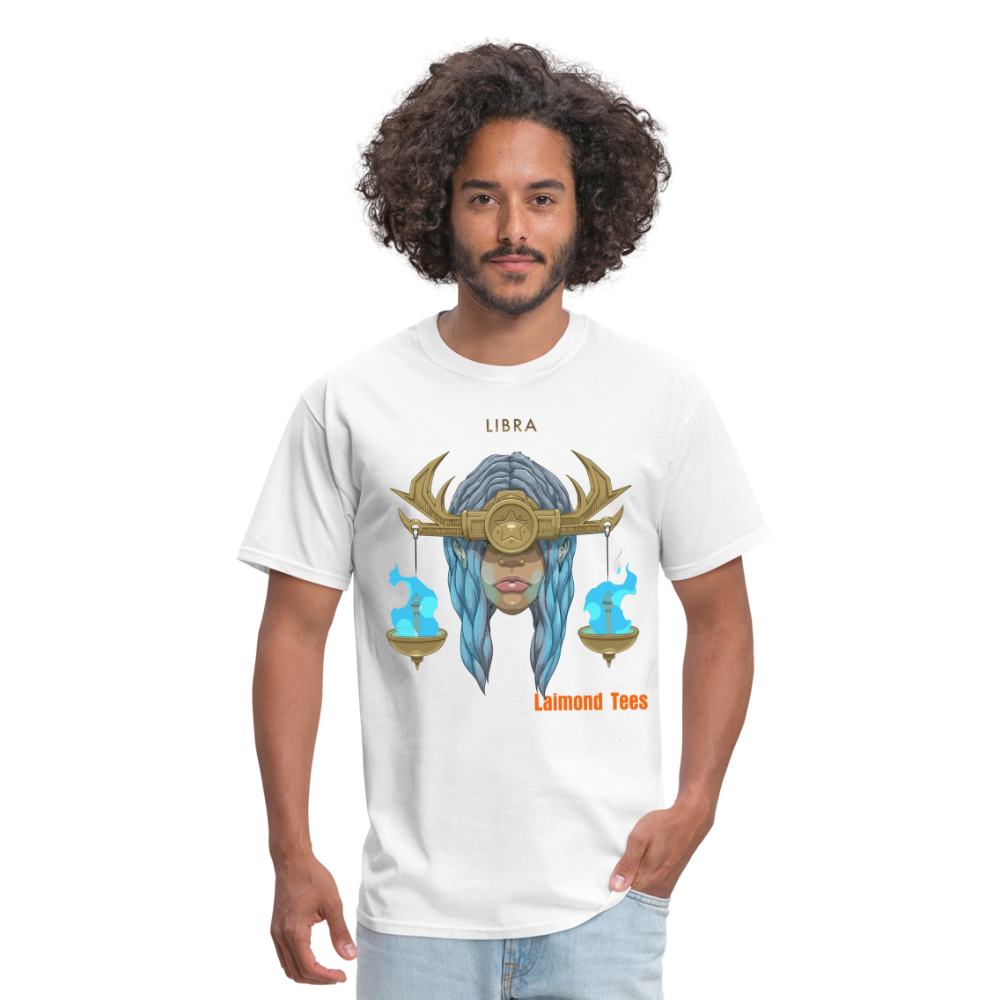 Libra/Unisex Classic T-Shirt - white