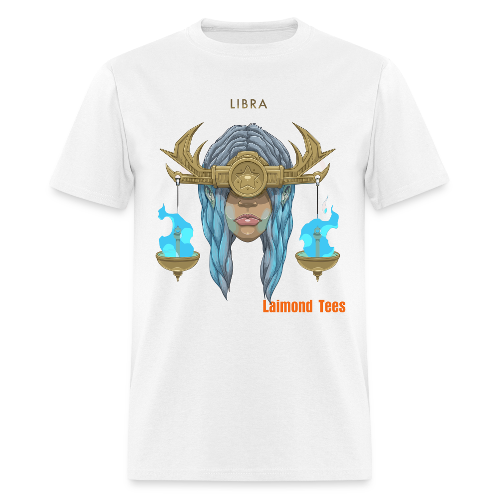 Libra/Unisex Classic T-Shirt - white