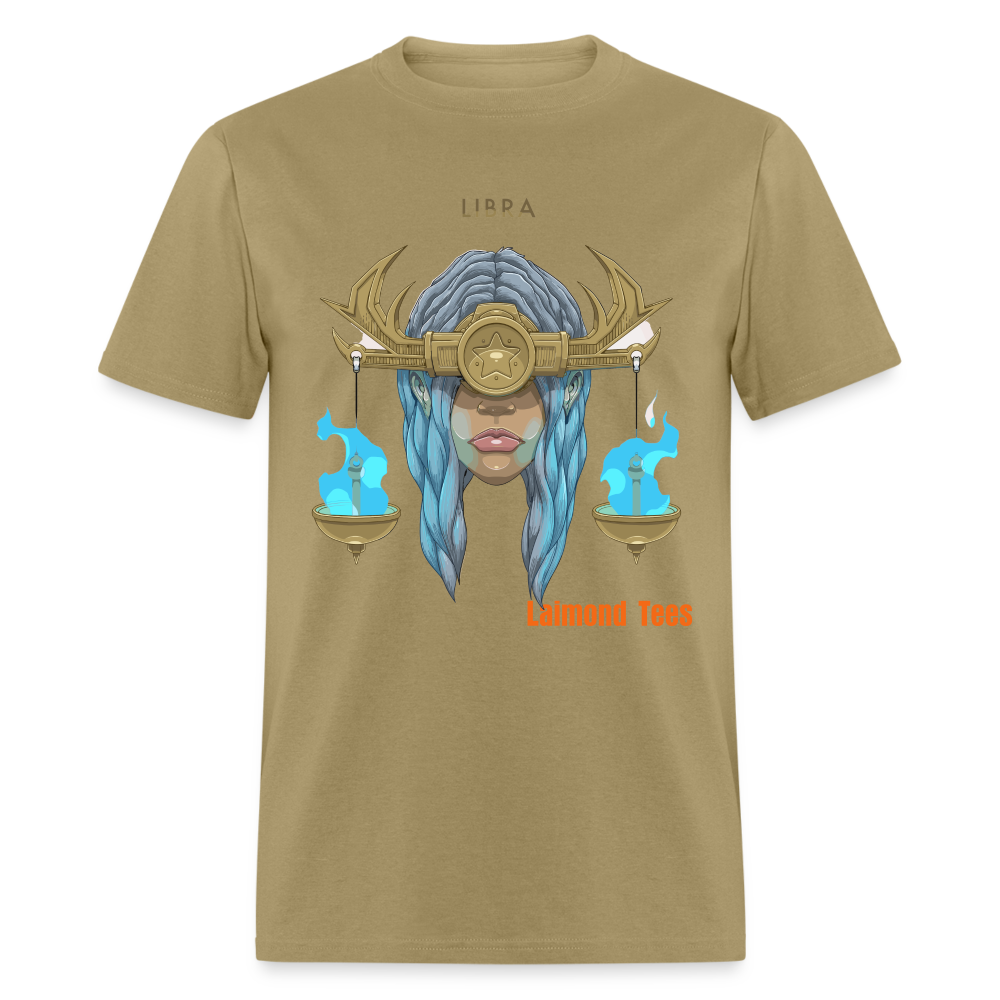 Libra/Unisex Classic T-Shirt - khaki