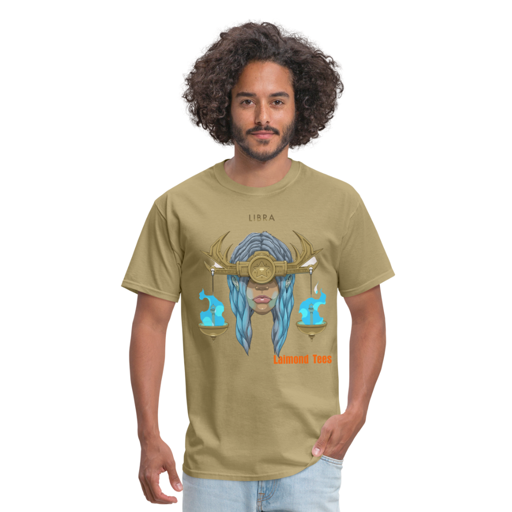 Libra/Unisex Classic T-Shirt - khaki