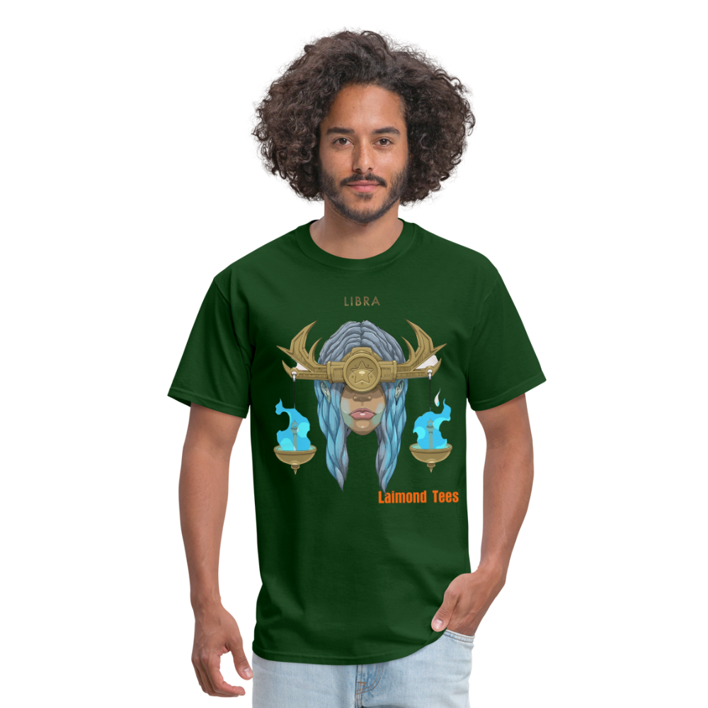 Libra/Unisex Classic T-Shirt - forest green
