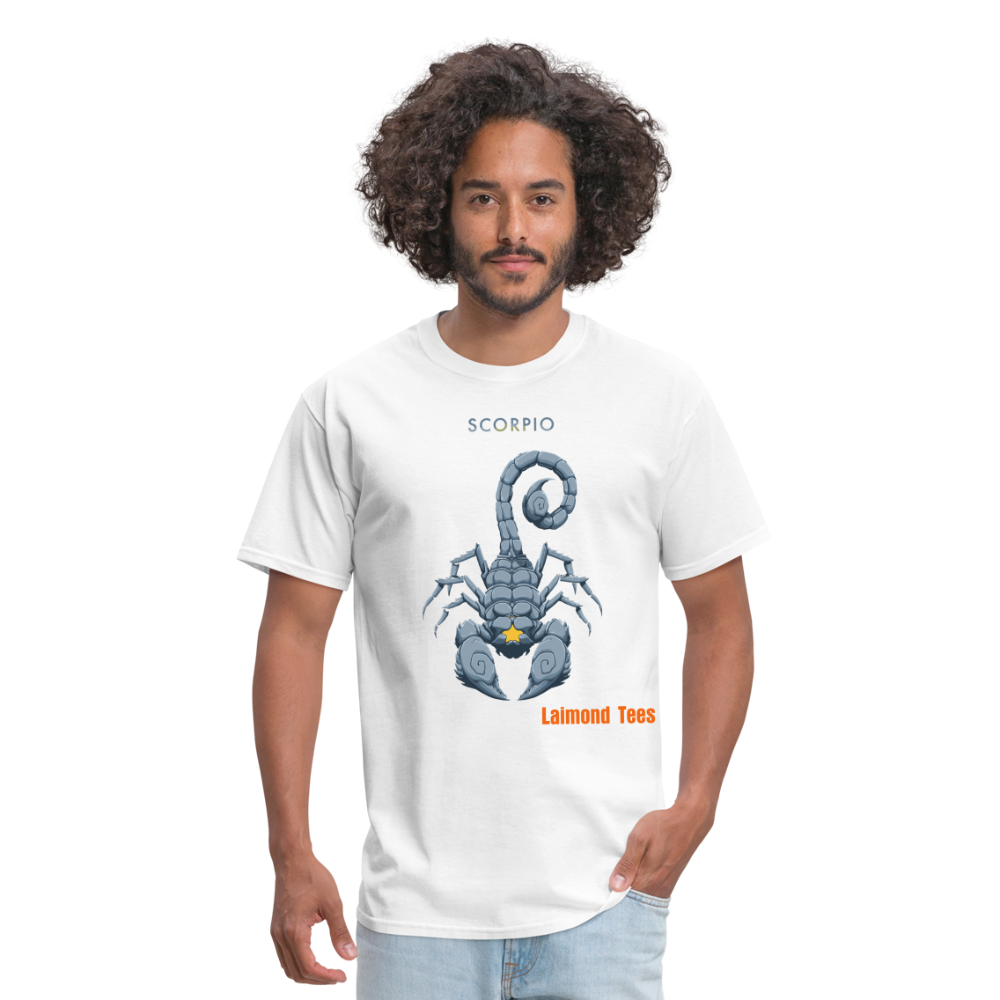Scorpio/Unisex Classic T-Shirt - white