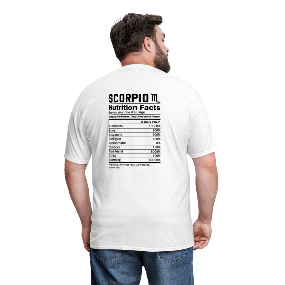 Scorpio/Unisex Classic T-Shirt - white
