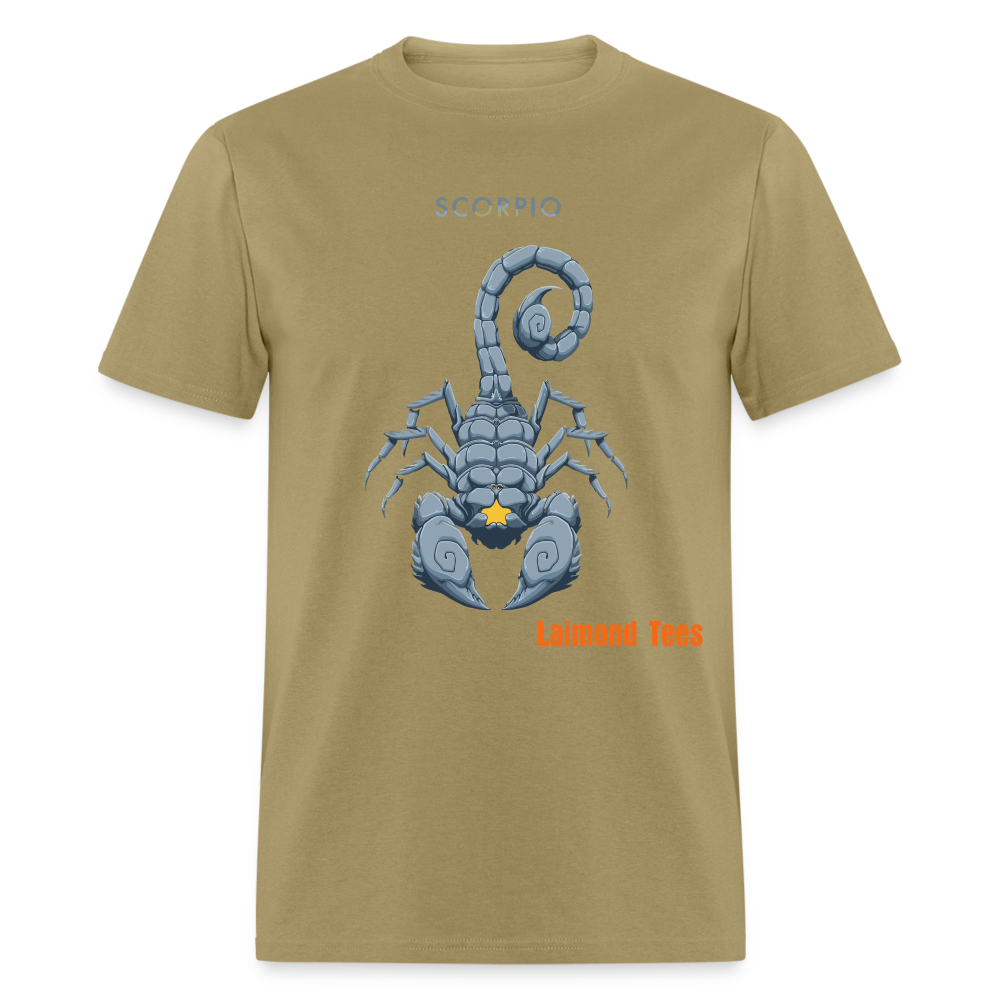 Scorpio/Unisex Classic T-Shirt - khaki