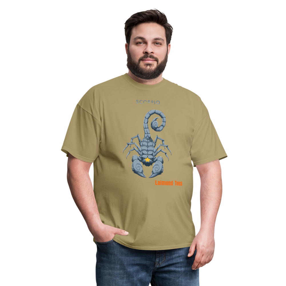 Scorpio/Unisex Classic T-Shirt - khaki