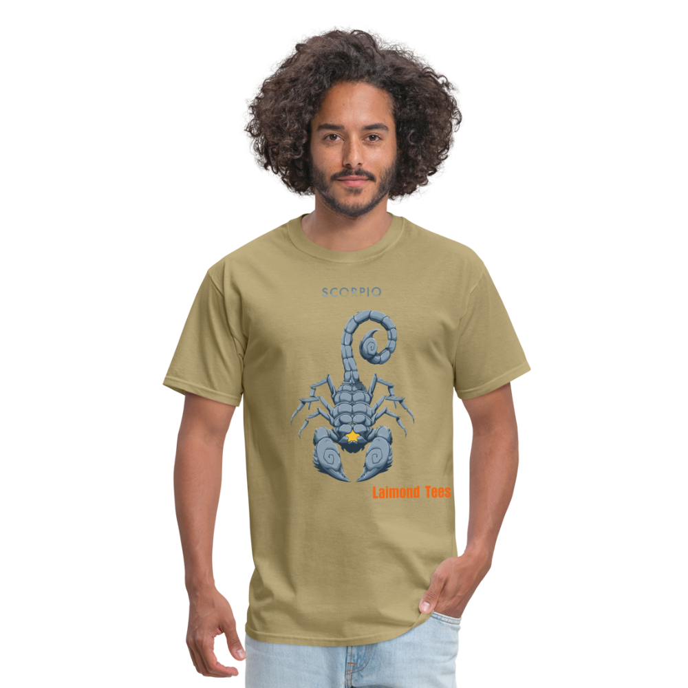 Scorpio/Unisex Classic T-Shirt - khaki