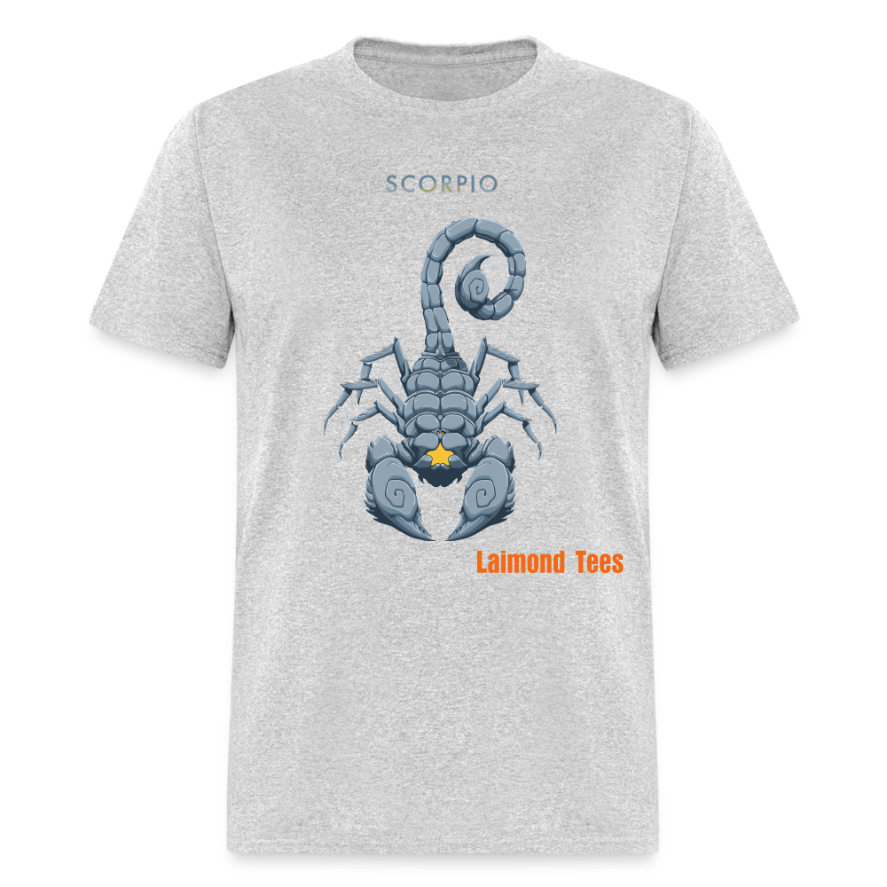 Scorpio/Unisex Classic T-Shirt - heather gray