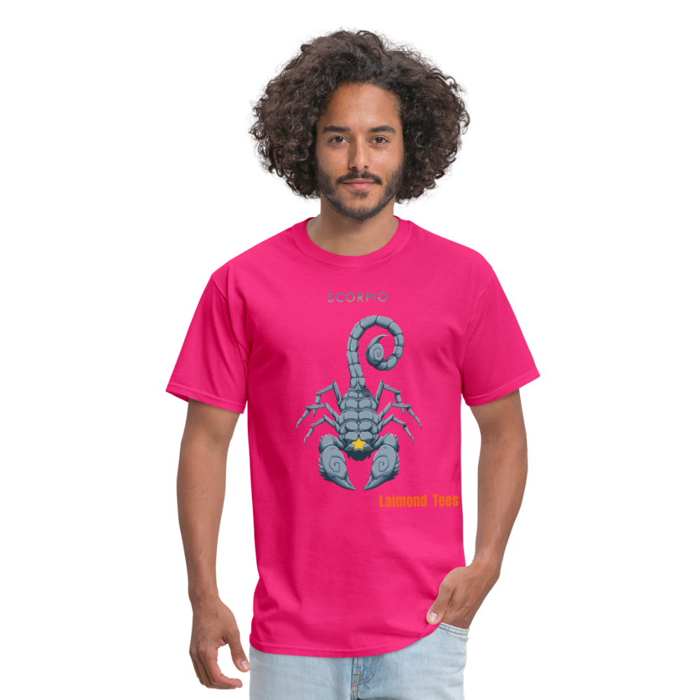 Scorpio/Unisex Classic T-Shirt - fuchsia