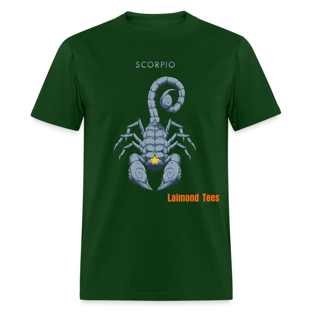Scorpio/Unisex Classic T-Shirt - forest green