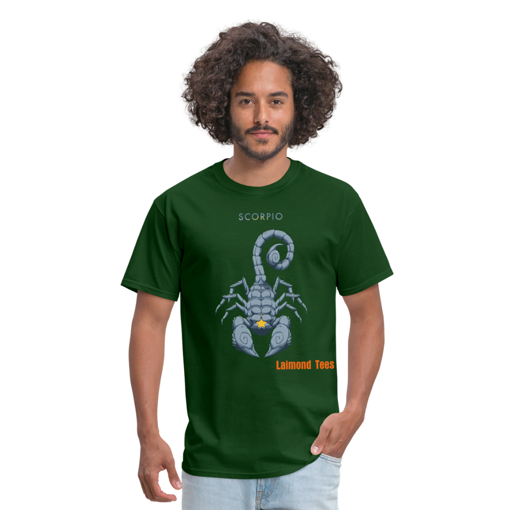 Scorpio/Unisex Classic T-Shirt - forest green