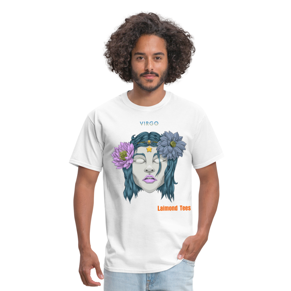 Virgo/Unisex Classic T-Shirt - white