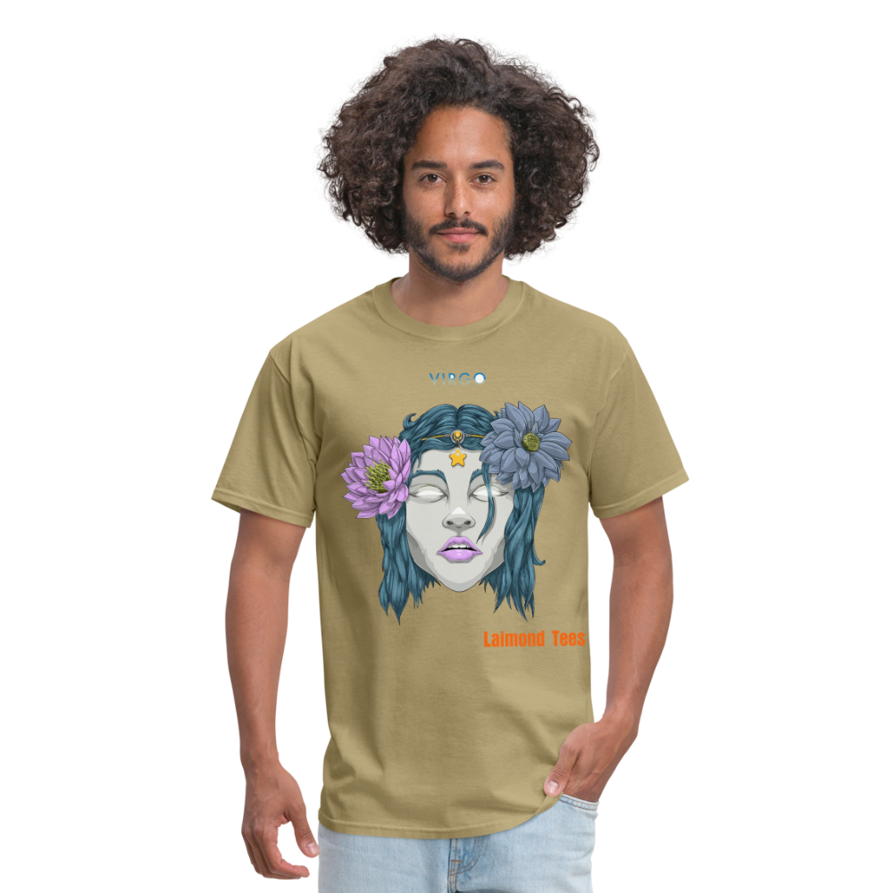 Virgo/Unisex Classic T-Shirt - khaki