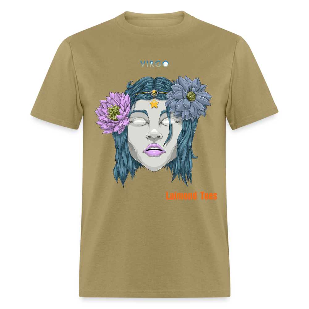 Virgo/Unisex Classic T-Shirt - khaki