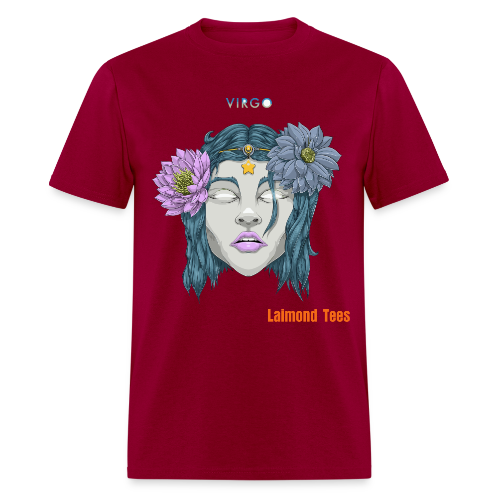 Virgo/Unisex Classic T-Shirt - dark red