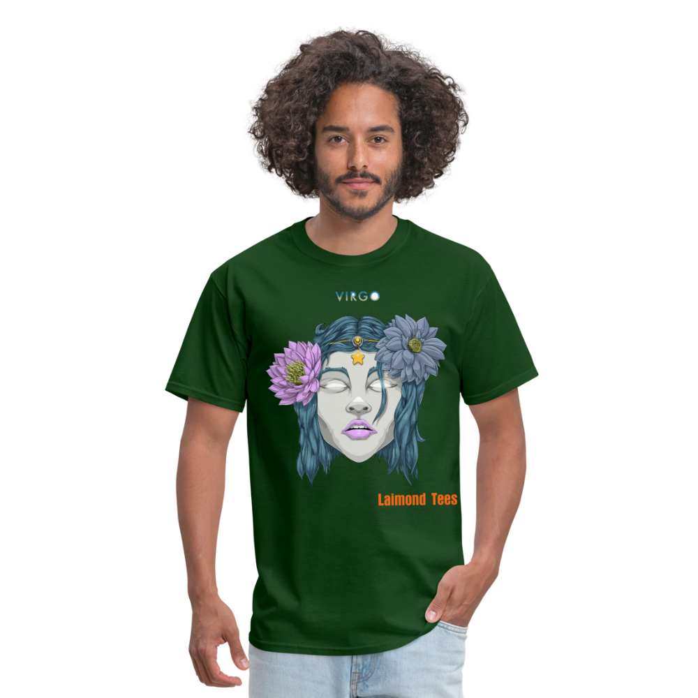Virgo/Unisex Classic T-Shirt - forest green