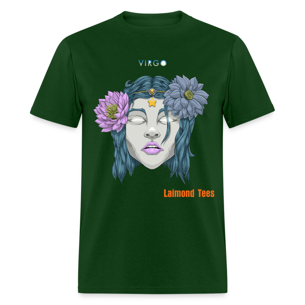 Virgo/Unisex Classic T-Shirt - forest green