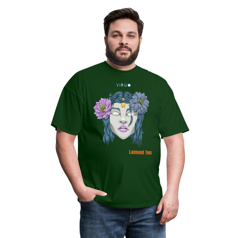 Virgo/Unisex Classic T-Shirt - forest green