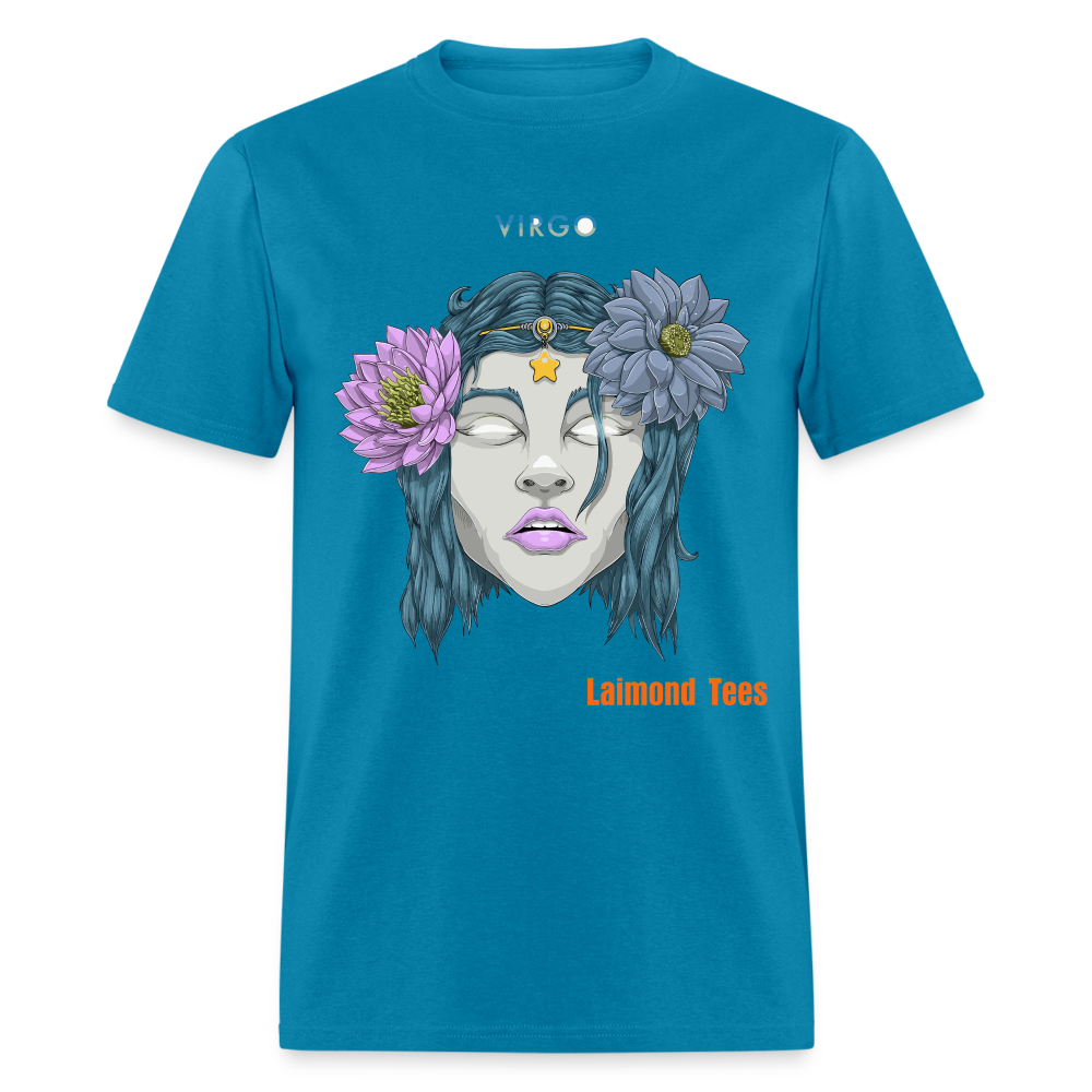 Virgo/Unisex Classic T-Shirt - turquoise