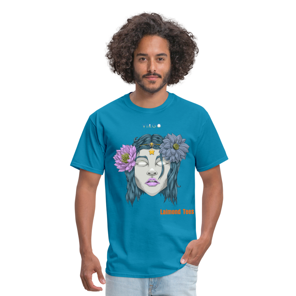Virgo/Unisex Classic T-Shirt - turquoise
