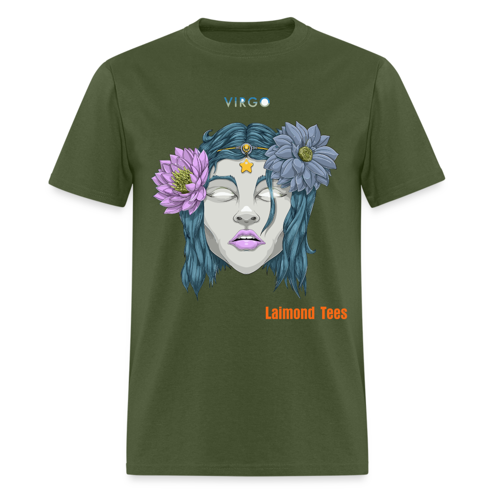 Virgo/Unisex Classic T-Shirt - military green