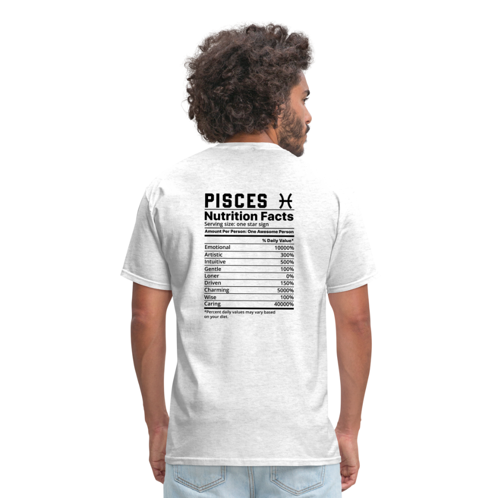 Pisces/Unisex Classic T-Shirt - light heather gray