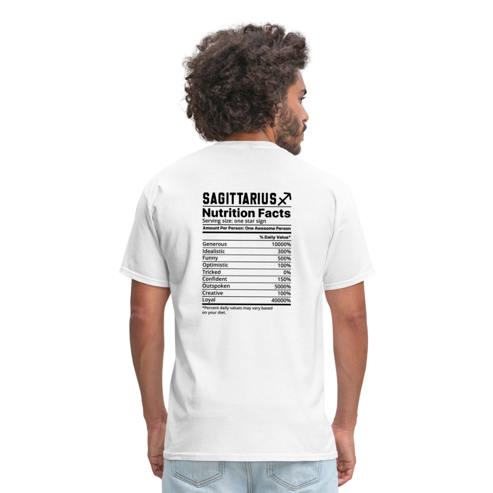 Sagittarius/Unisex Classic T-Shirt - white