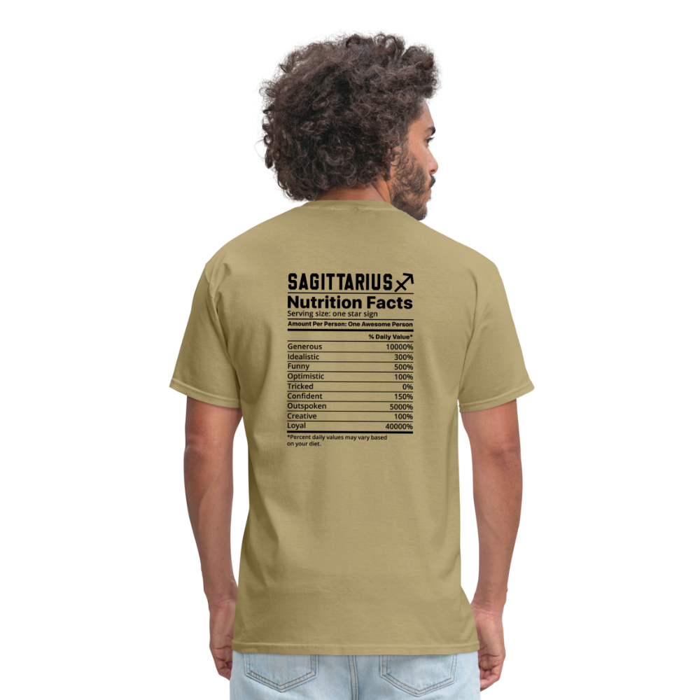Sagittarius/Unisex Classic T-Shirt - khaki