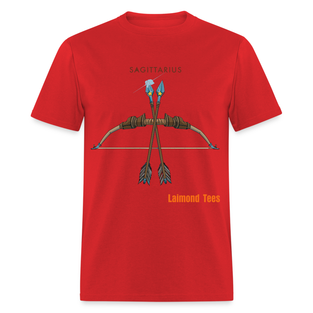 Sagittarius/Unisex Classic T-Shirt - red