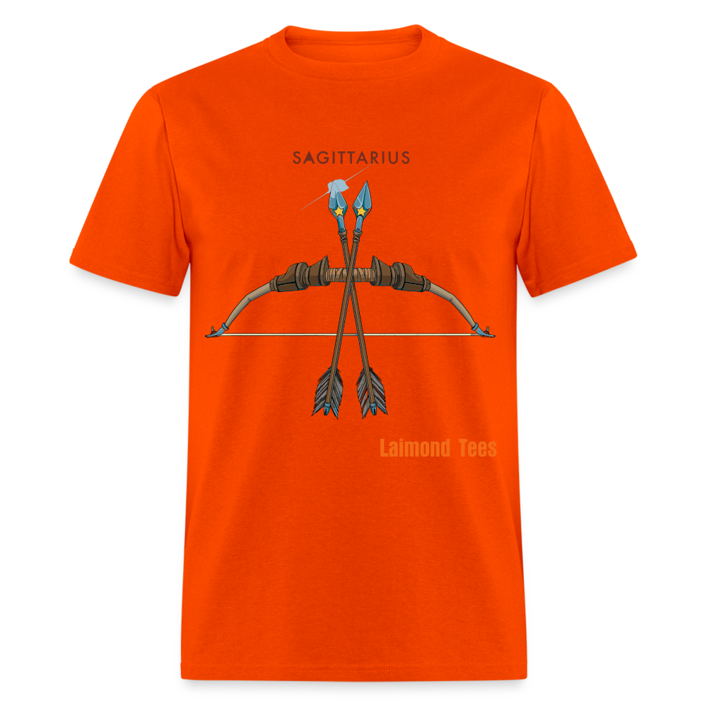 Sagittarius/Unisex Classic T-Shirt - orange