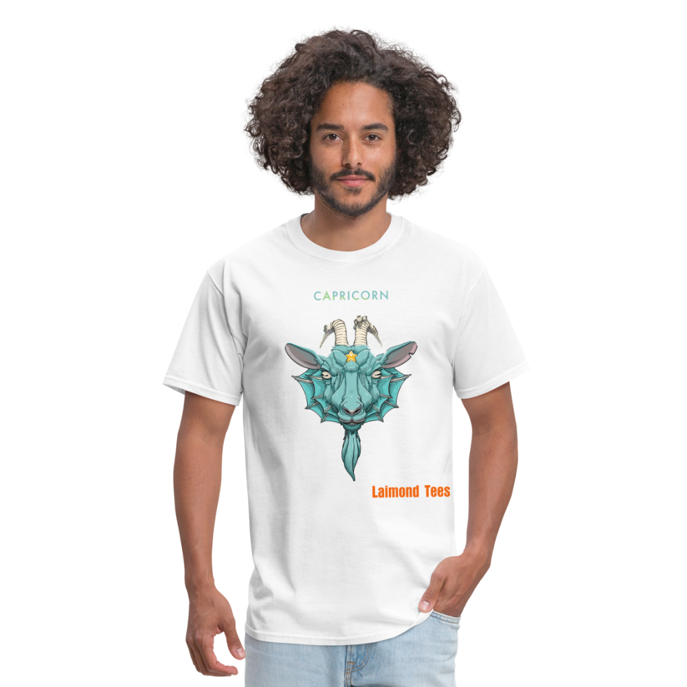 Capricorn/Unisex Classic T-Shirt - white