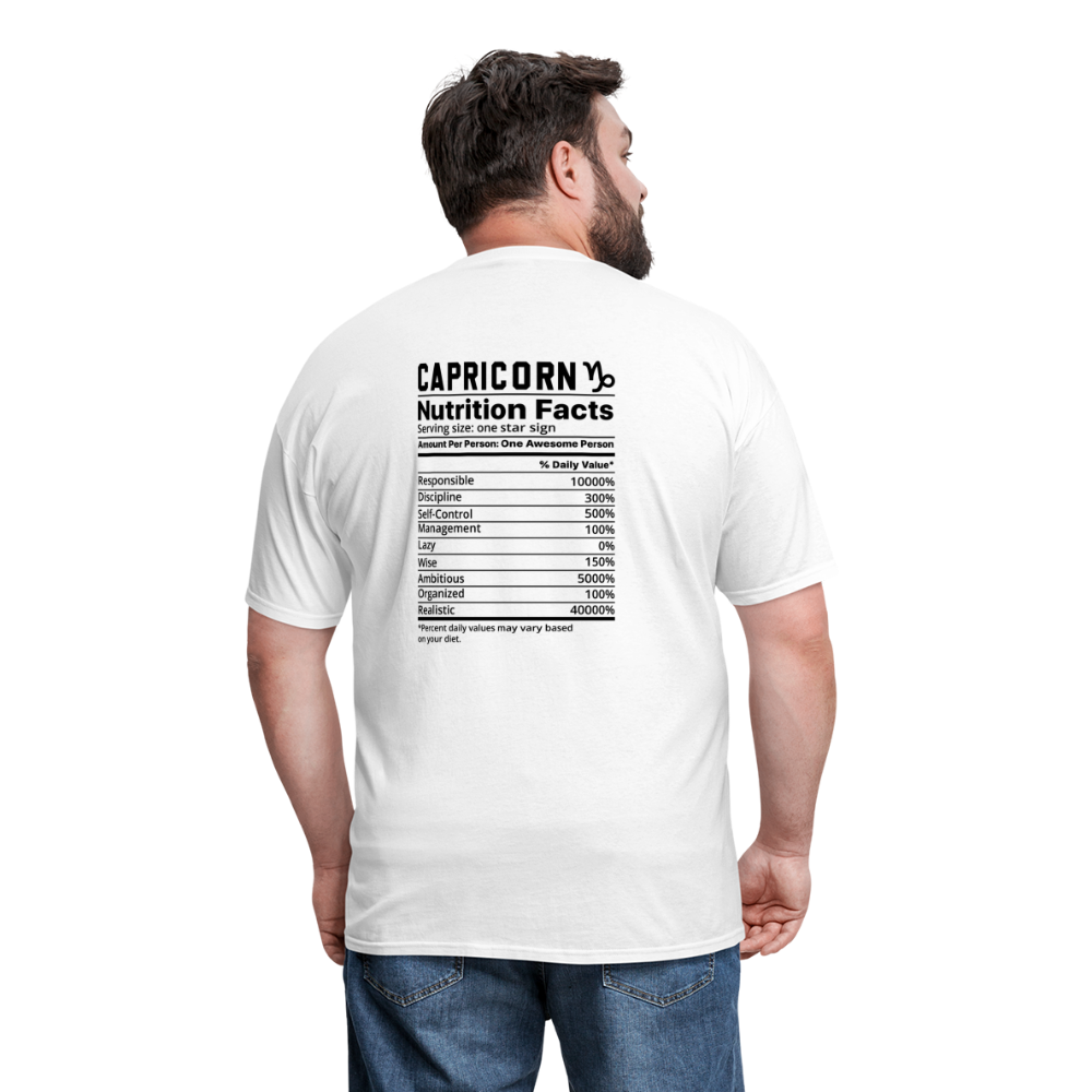 Capricorn/Unisex Classic T-Shirt - white
