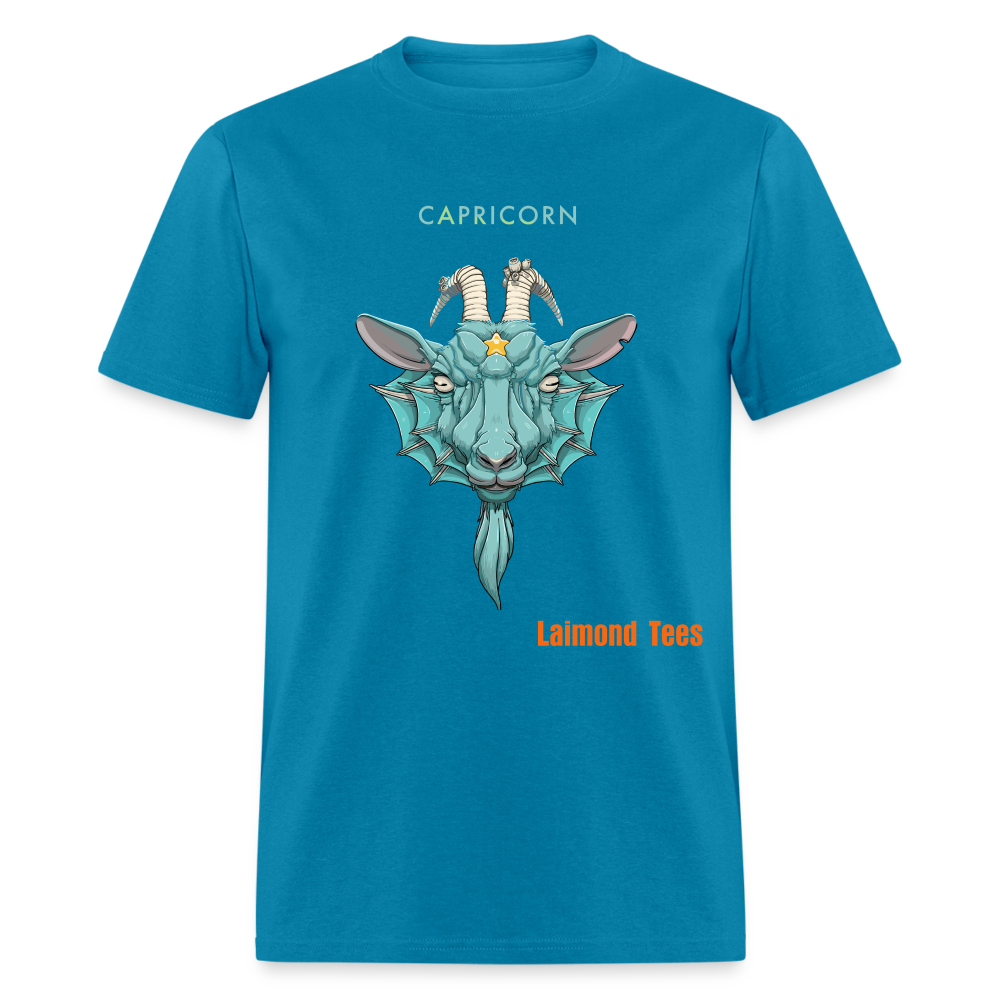 Capricorn/Unisex Classic T-Shirt - turquoise