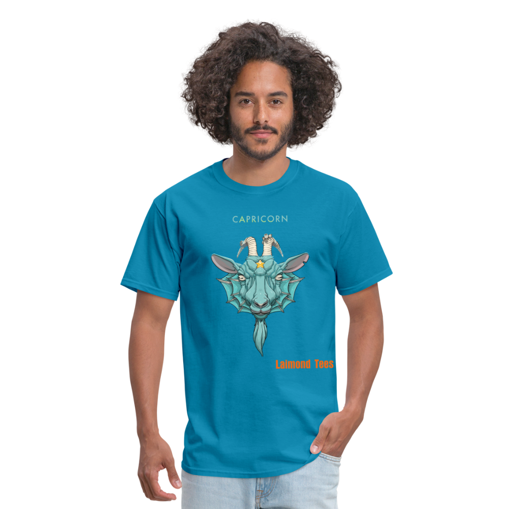 Capricorn/Unisex Classic T-Shirt - turquoise