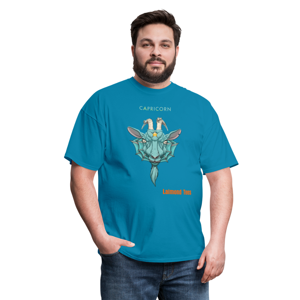 Capricorn/Unisex Classic T-Shirt - turquoise