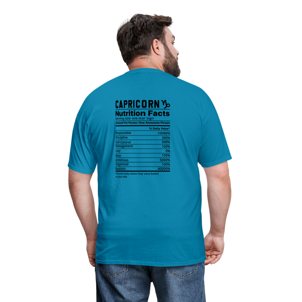 Capricorn/Unisex Classic T-Shirt - turquoise