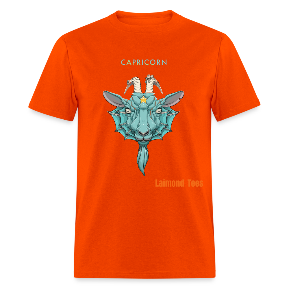 Capricorn/Unisex Classic T-Shirt - orange