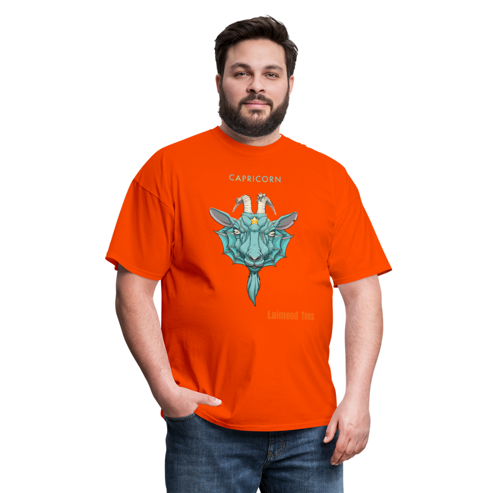 Capricorn/Unisex Classic T-Shirt - orange