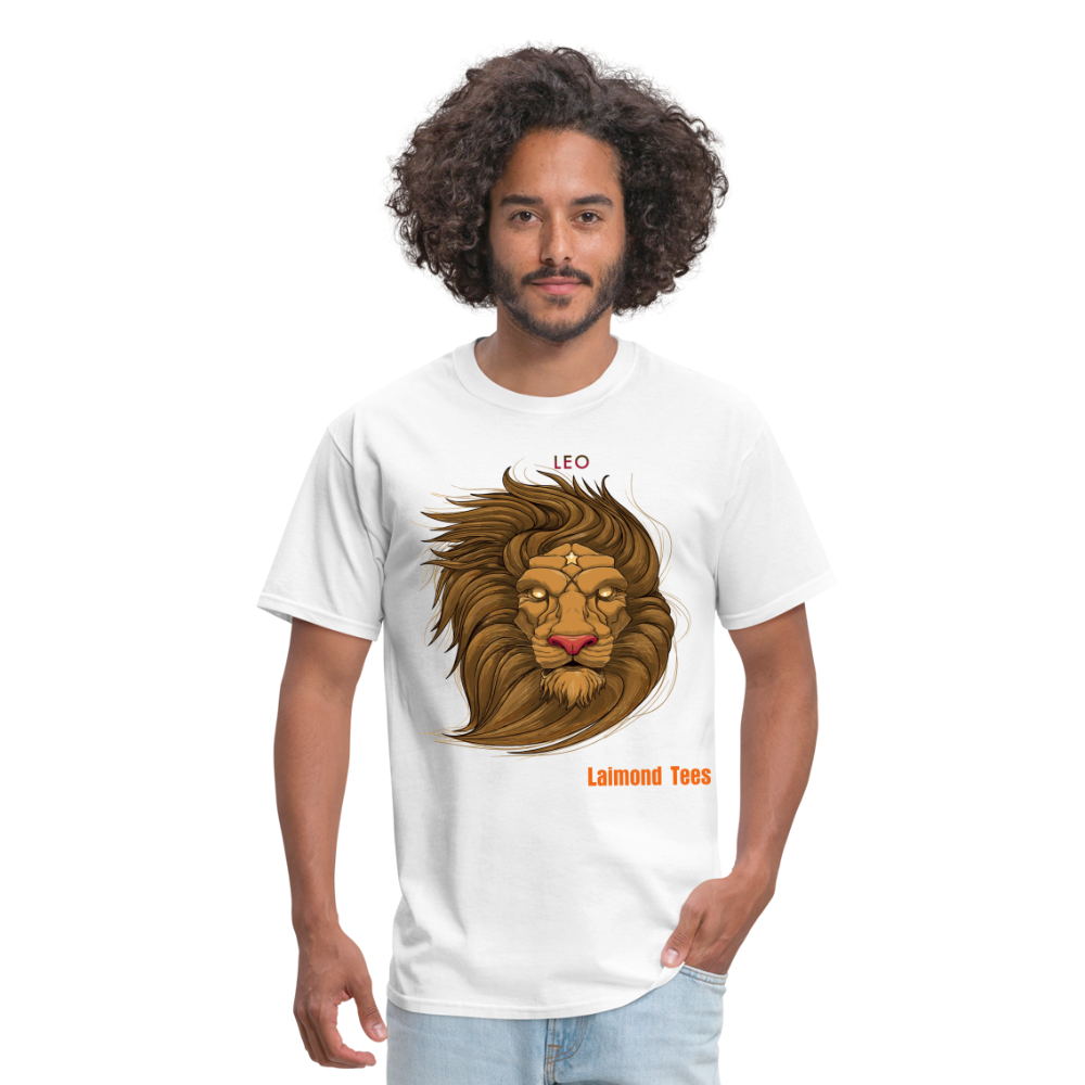 Leo/Unisex Classic T-Shirt - white