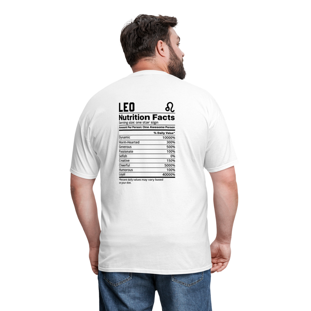 Leo/Unisex Classic T-Shirt - white