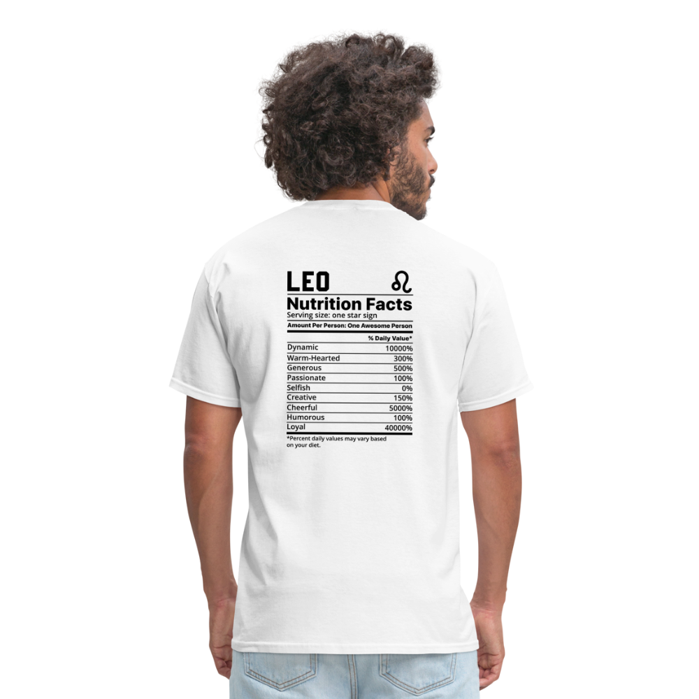 Leo/Unisex Classic T-Shirt - white
