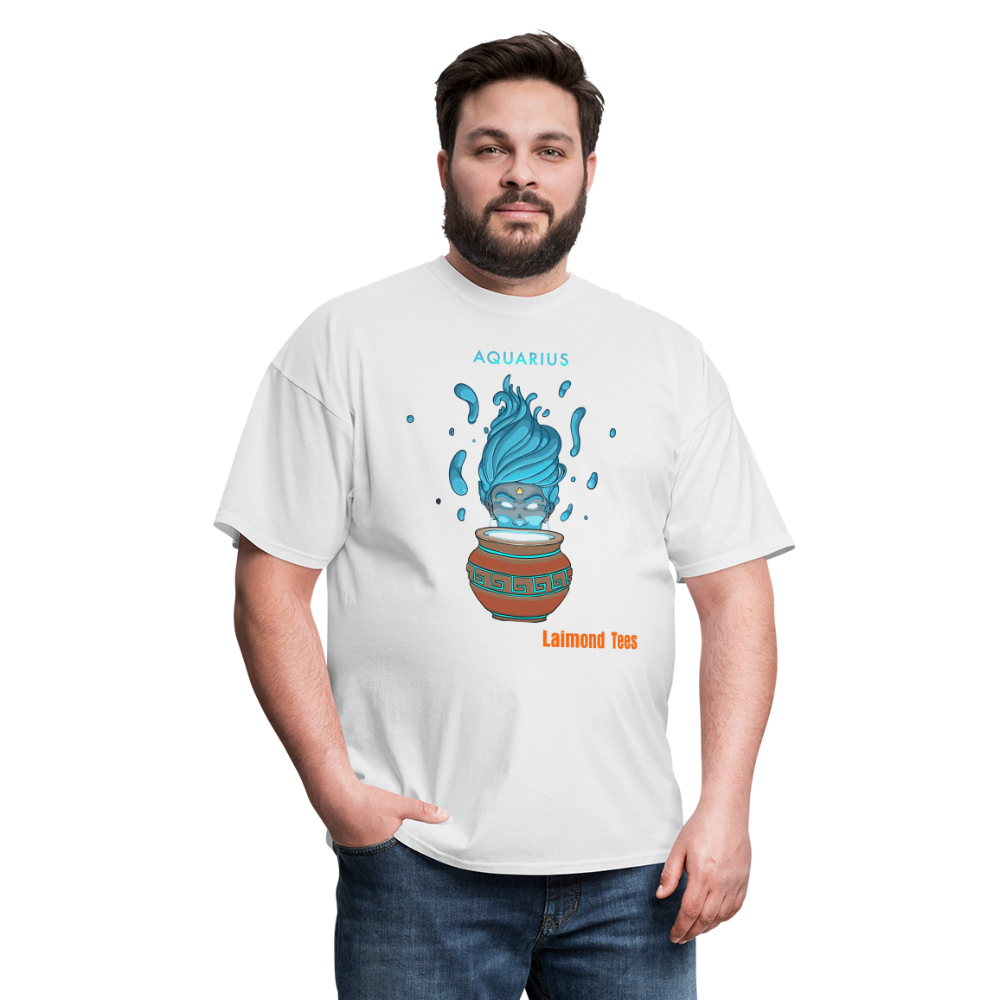 Aquarius/Unisex Classic T-Shirt - white