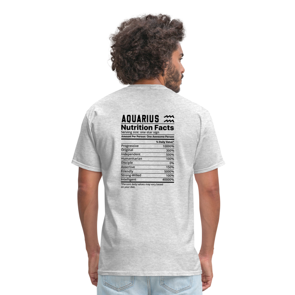 Aquarius/Unisex Classic T-Shirt - heather gray