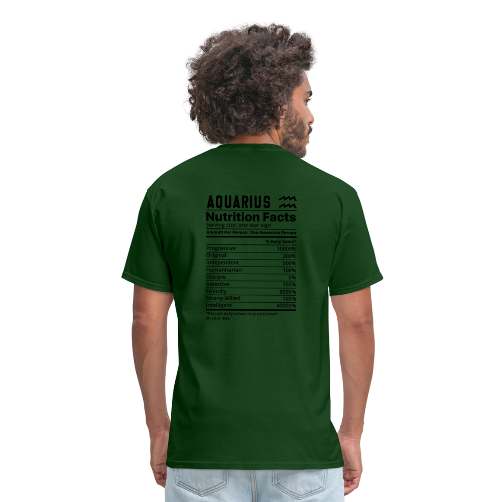 Aquarius/Unisex Classic T-Shirt - forest green
