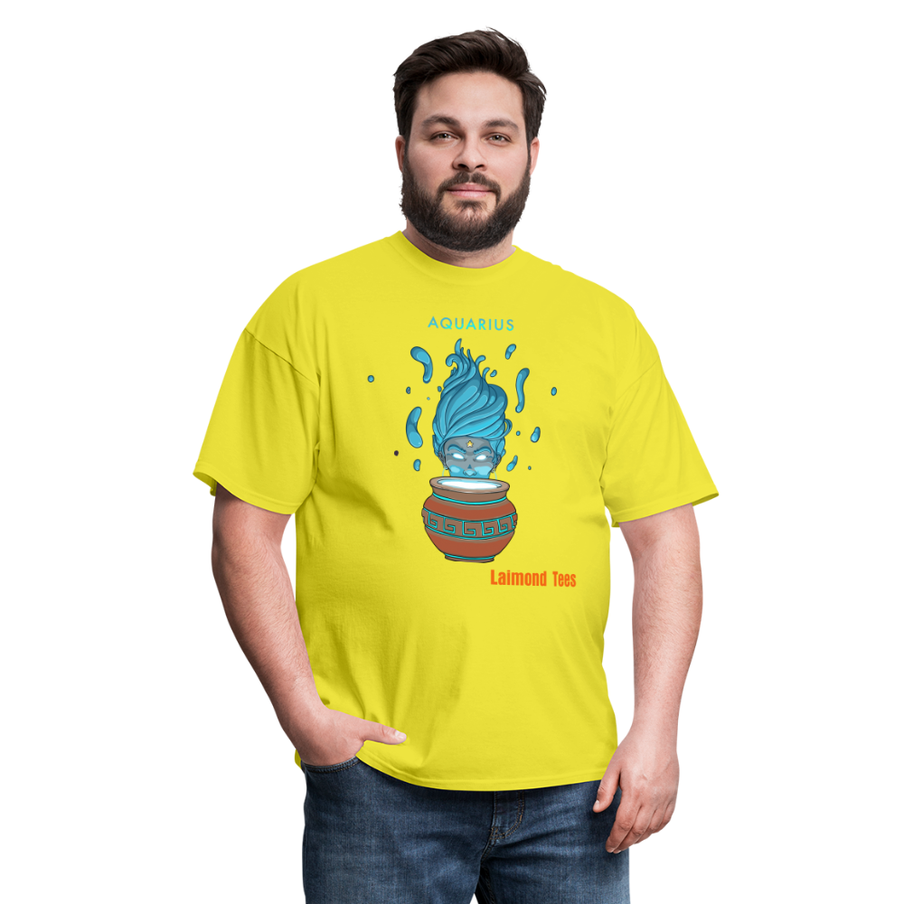 Aquarius/Unisex Classic T-Shirt - yellow