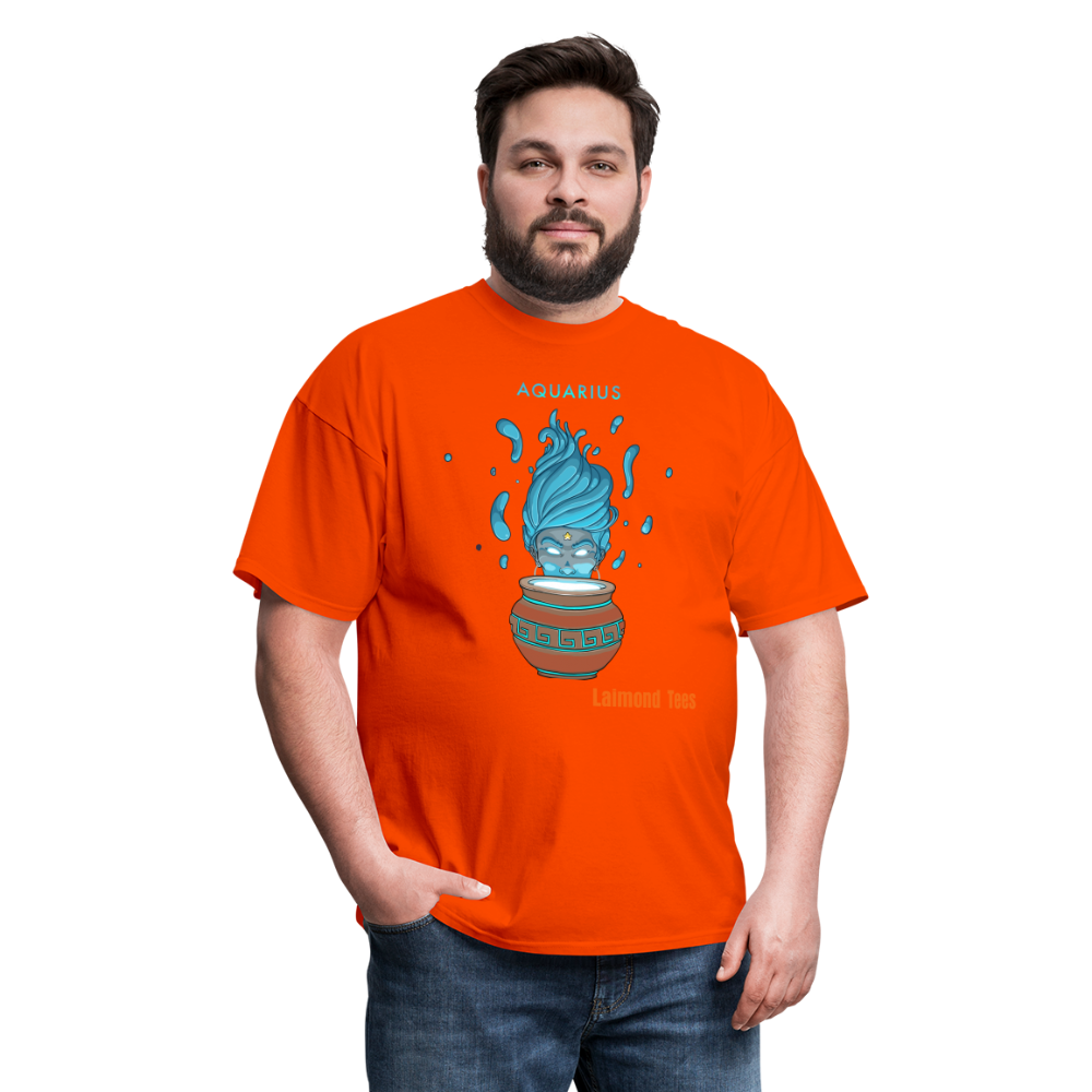 Aquarius/Unisex Classic T-Shirt - orange