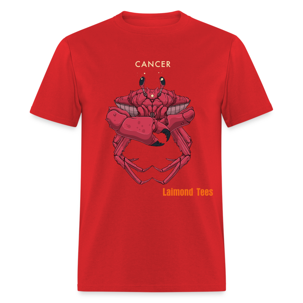 Cancer/Unisex Classic T-Shirt - red